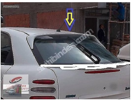Fiat Brava Cam Üstü Spoiler Rüzgarlık Boyalı