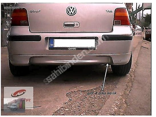 Volkwagen Golf 4 Arka Karlık Tampon Eki Boyalı
