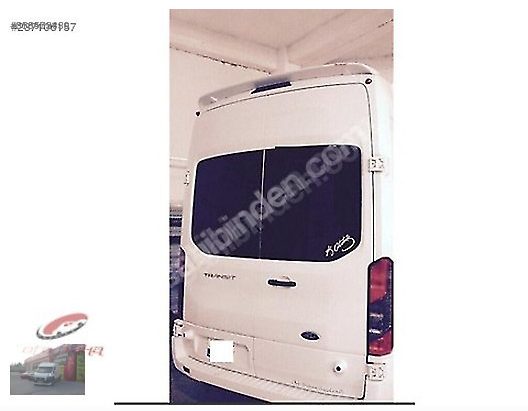 Transit 2013 Sonrası Tavan Anatomik Spoyler / Rüzgarlık Boyalı