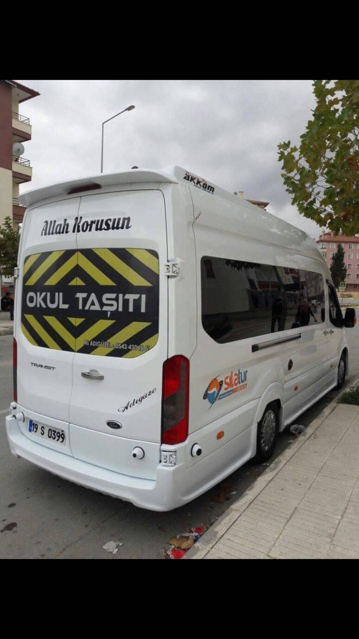 Ford Transit T-18 Arka Tampon Pako Ekler Teker Arkaları + Spoiler - Fiberglass