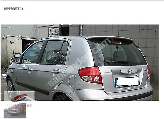 Hyundai Getz Spoyler Rüzgarlık Boyalı