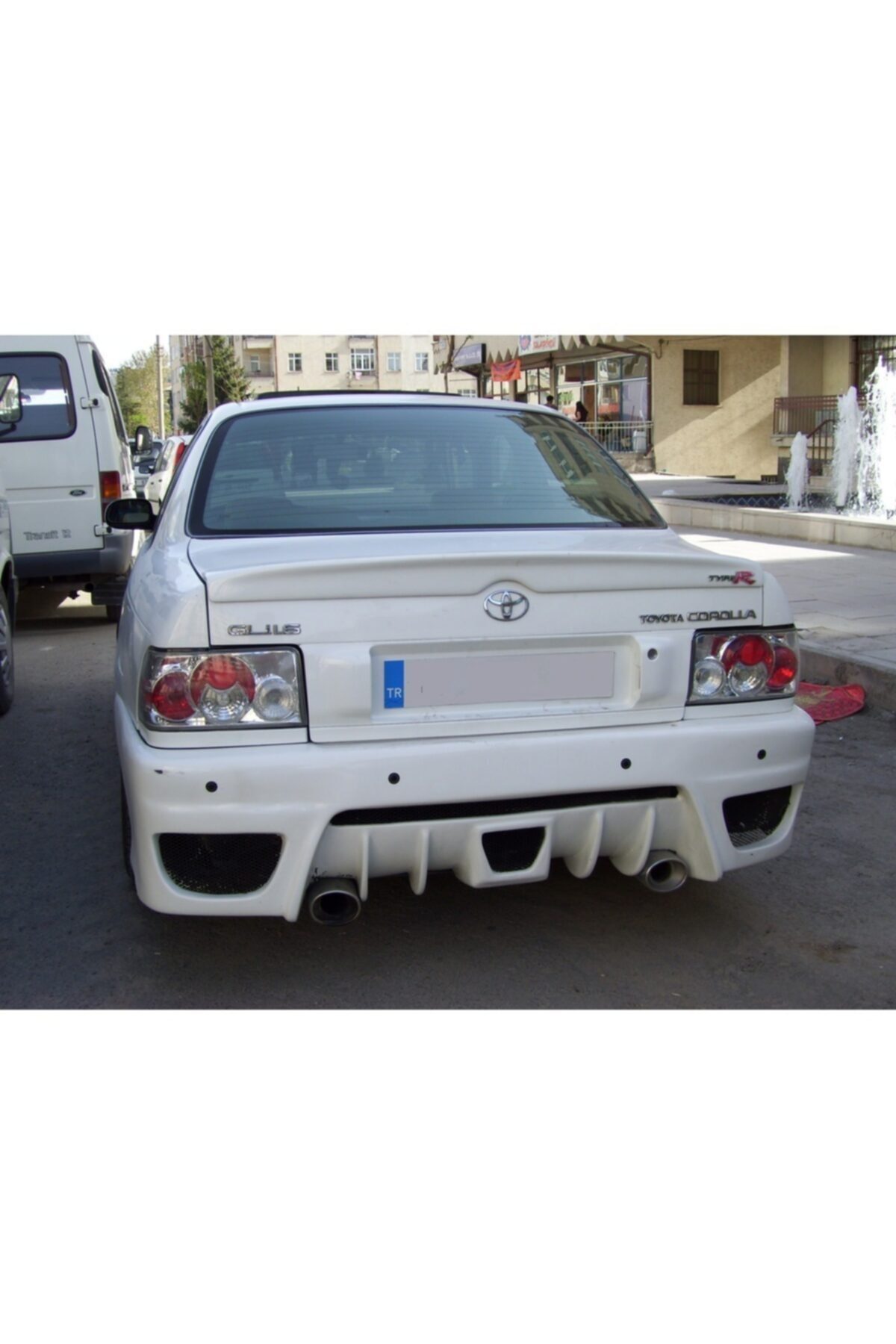 Corolla Anatomik Spoyler / Bagaj Rüzgarlığı Boyasız Astarlı