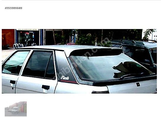 Renault 11 Flaş Tavan Spoyler / Rüzgarlık Boyalı - Fiberglass