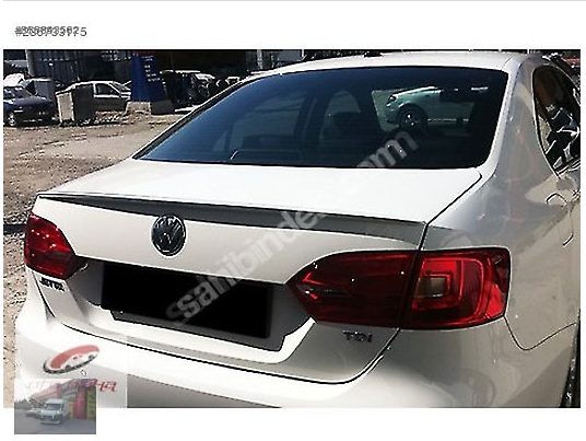 Volkswagen Jetta Bagaj Çıtası / Anatomik Spoyler Boyalı 2012 Sonrası