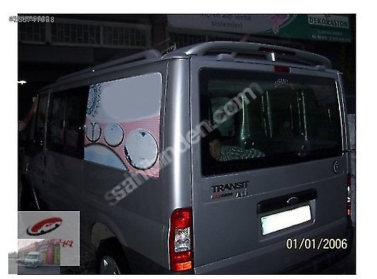 Ford Transit Kısa Şase / Alçak Tavan Işıklı Spoyler / Rüzgarlık