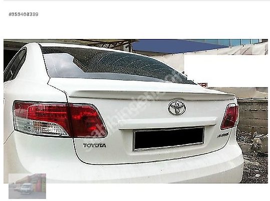Toyota Auris Anatomik Spoyler / Bagaj Rüzgarlığı Boyalı