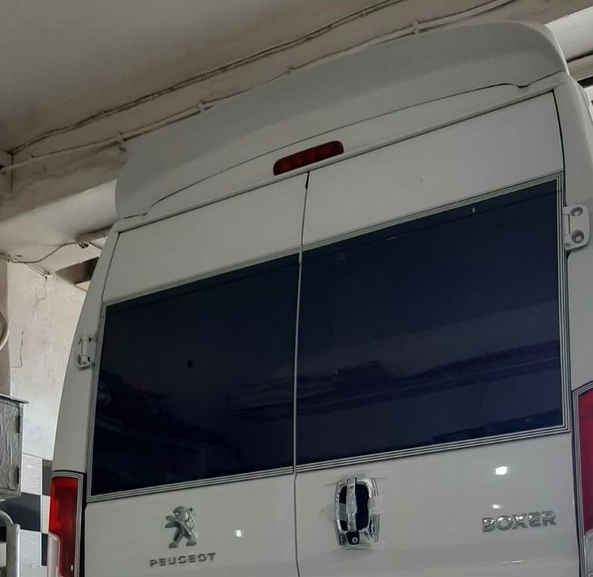 Fiat Ducato Anatomik Spoıler Işıksız 2007-2023 - Fiberglass