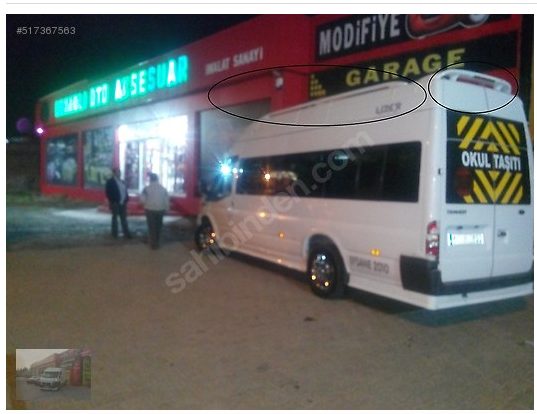 Ford Transit 2007-2013 Model Arka Karlık Tampon Altı Ek Boyalı