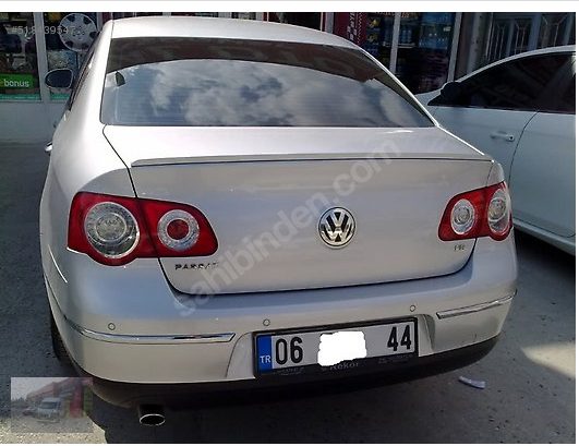 Volkswagen Passat 2009 Ve Sonrası Bagaj Çıtası Spoyler Boyalı