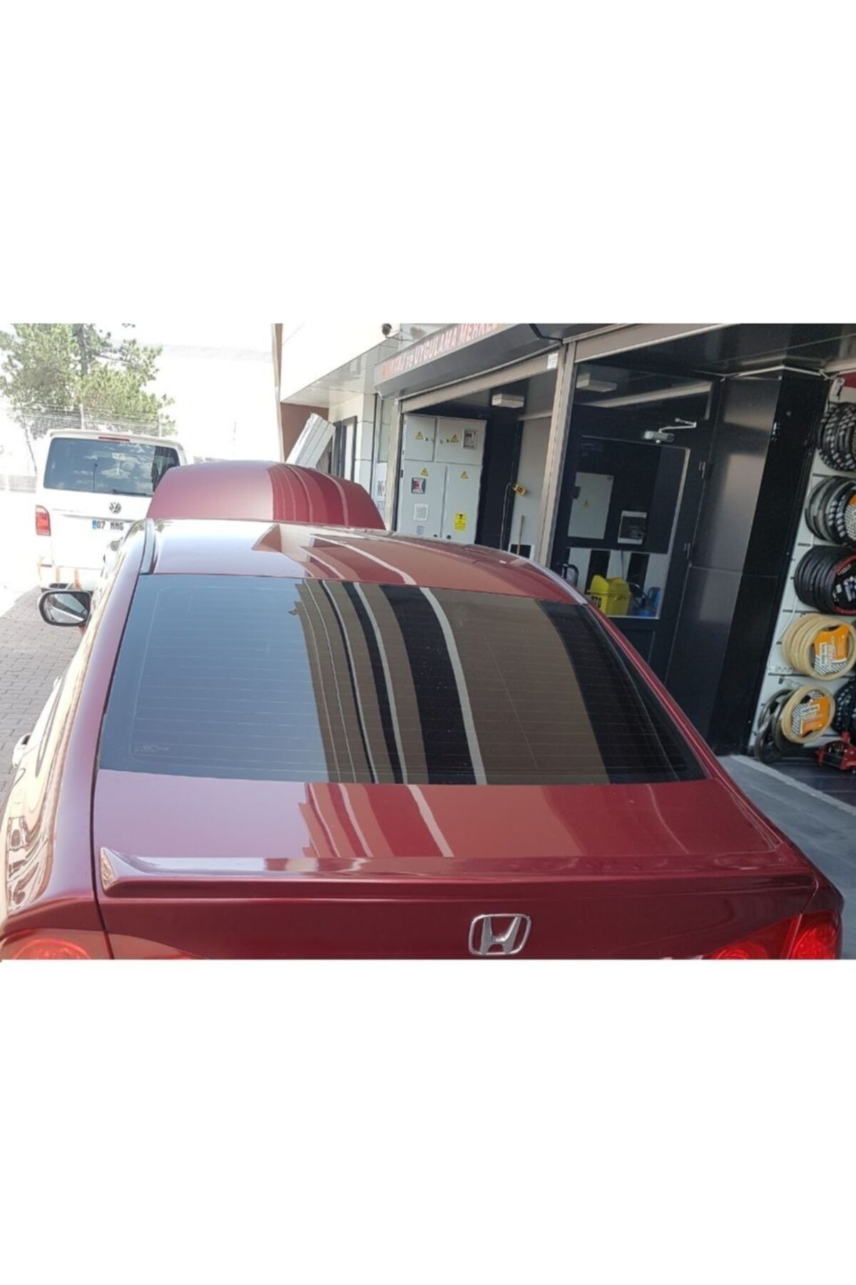 Honda Civic 2006-2011 Uyumlu Fiber Bagaj Anatomik Spoyler / Bagaj Rüzgarlık Boyasız