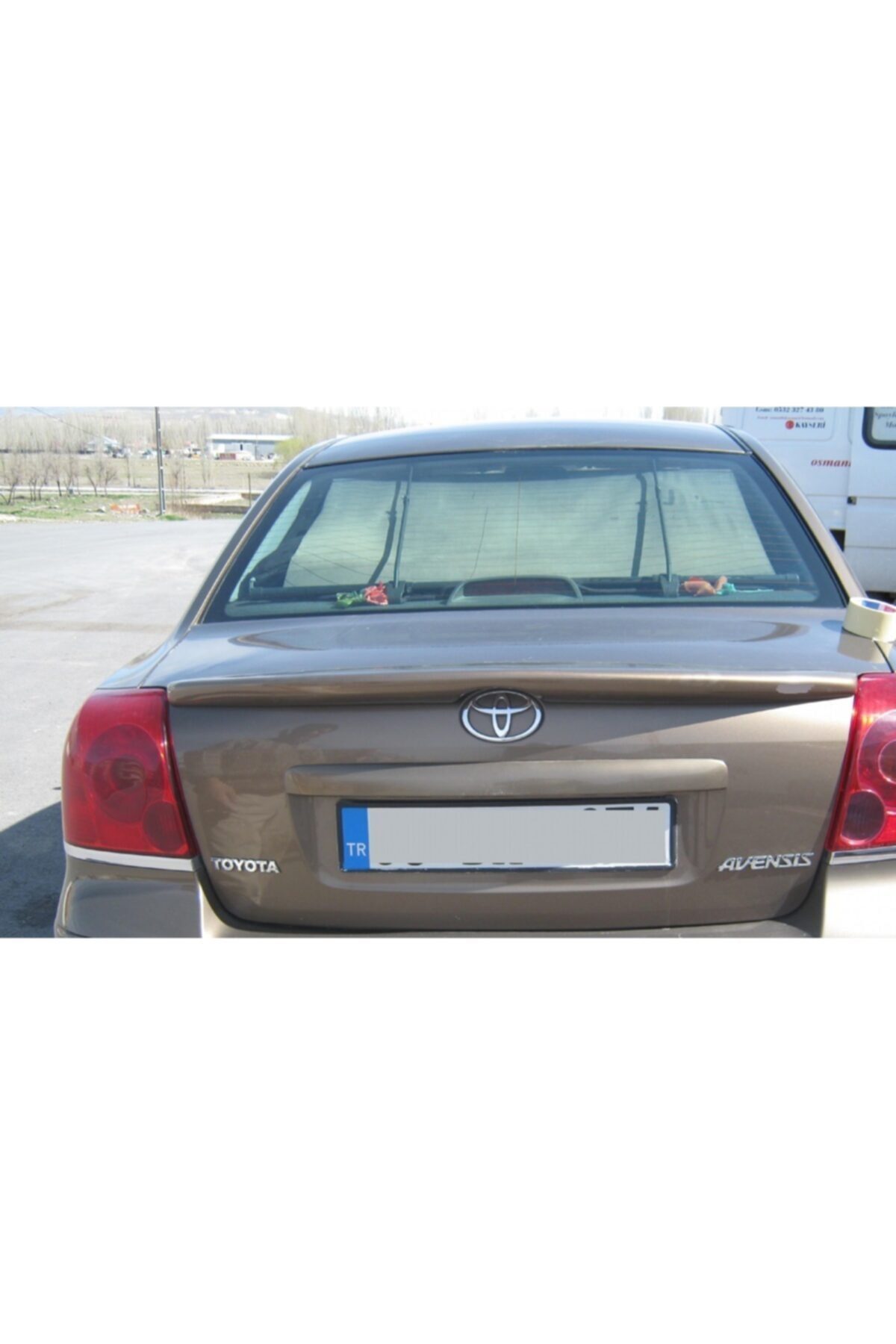 Avensis 2005-2008 Anatomik Spoyler / Bagaj Rüzgarlığı Astarlı