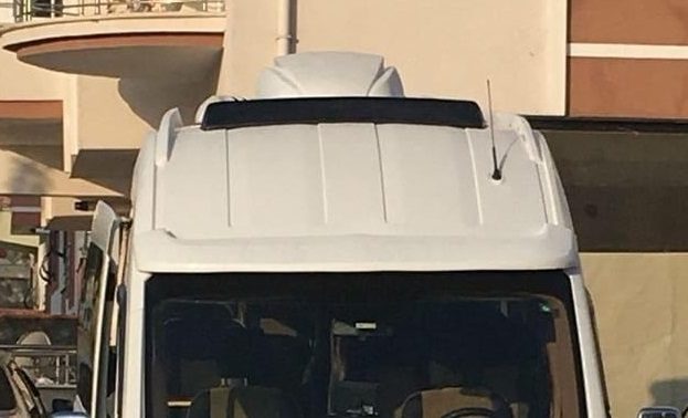 Ford Transit T-18 Geniş Güneşlik Fiber Minübüs Uyumlu - Fiberglass