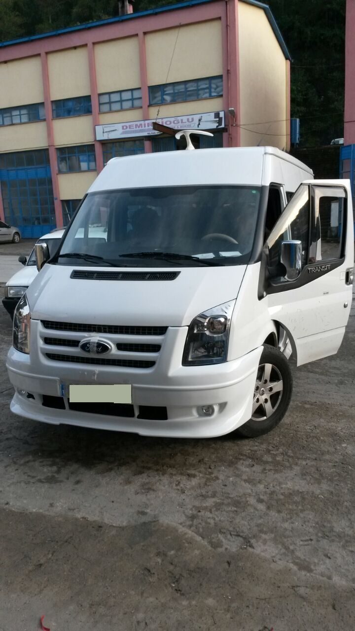Ford Transit T-16 Ön Tampon Panjurlu Sissiz Model - Fiberglass