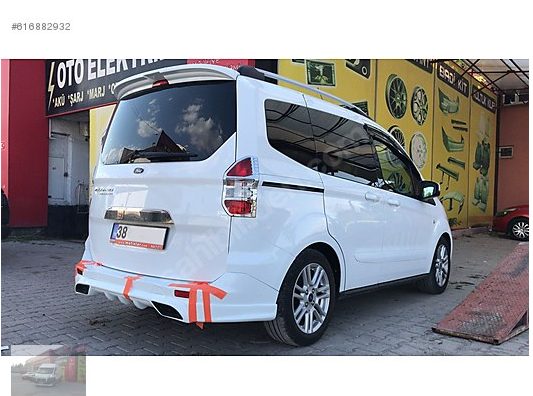 Ford Courier Difüzörlü Arka Karlık / Tampon Altı Ek Boyalı