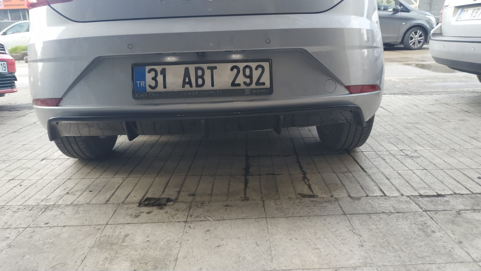 Seat Leon 2018+ Style Arka Tampon Difüzör Fiberglass