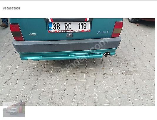 Fiat Kartal Geniş Spoyler / Tavan Rüzgarlık Boyalı