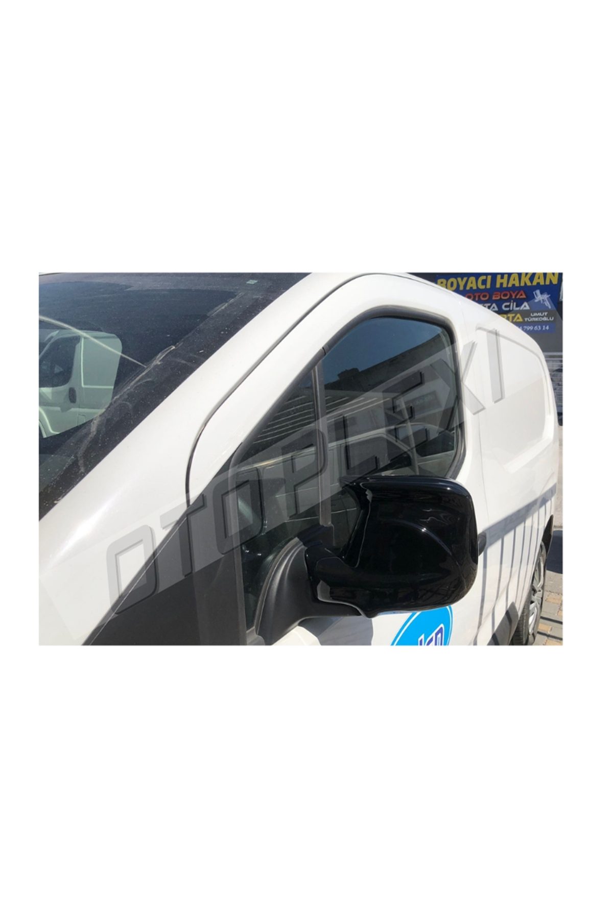 Peugeot Partner Tepee 2015-2022 Ayna Kapağı Abs Plastik Siyah