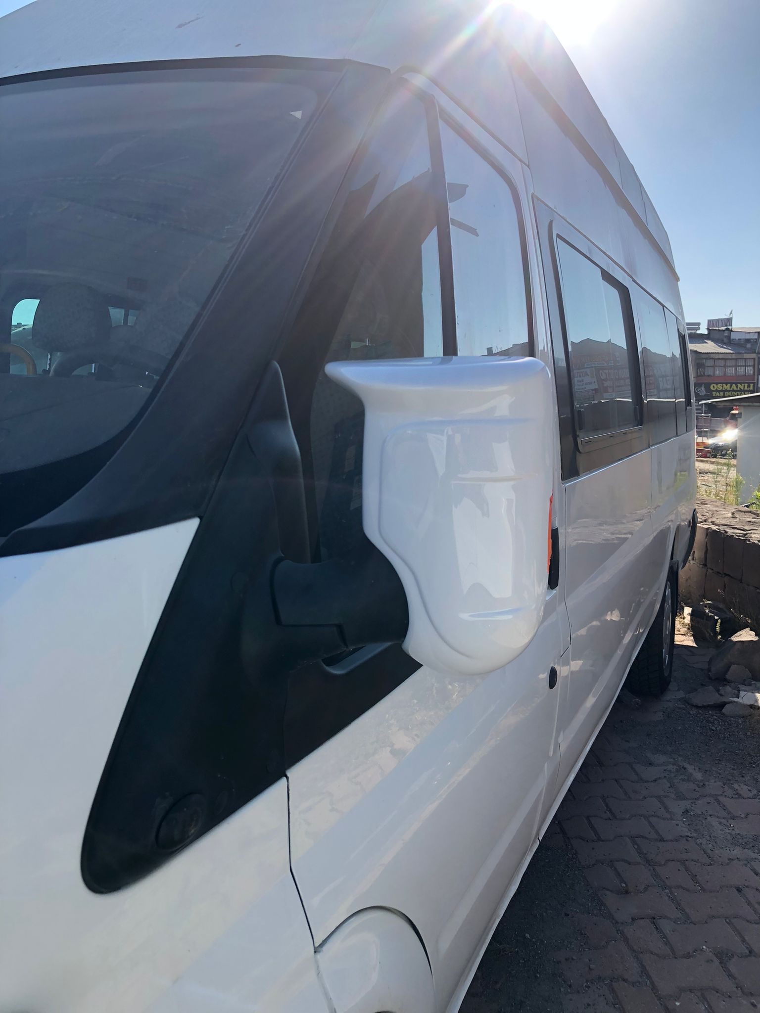 Ford Transit 2002-2014 Ayna Kapak ABS Plastik - Plastik