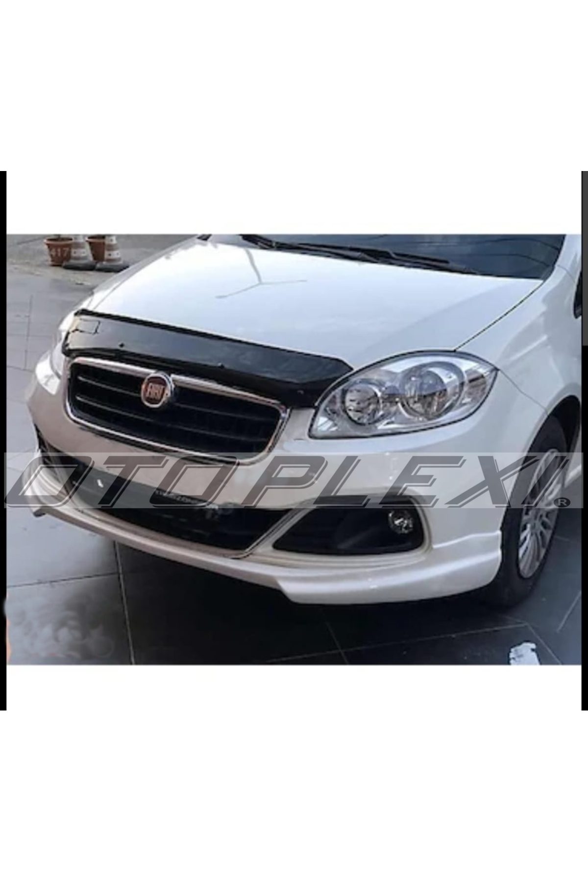 Fiat Linea Kaput Rüzgarlığı Kaput Plexi Plastik 4mm 2007-2018 - Plastik