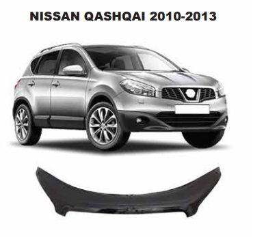 Nissan Qashqai 2010-2014 Kaput Rüzgarlığı Plastik - Plastik