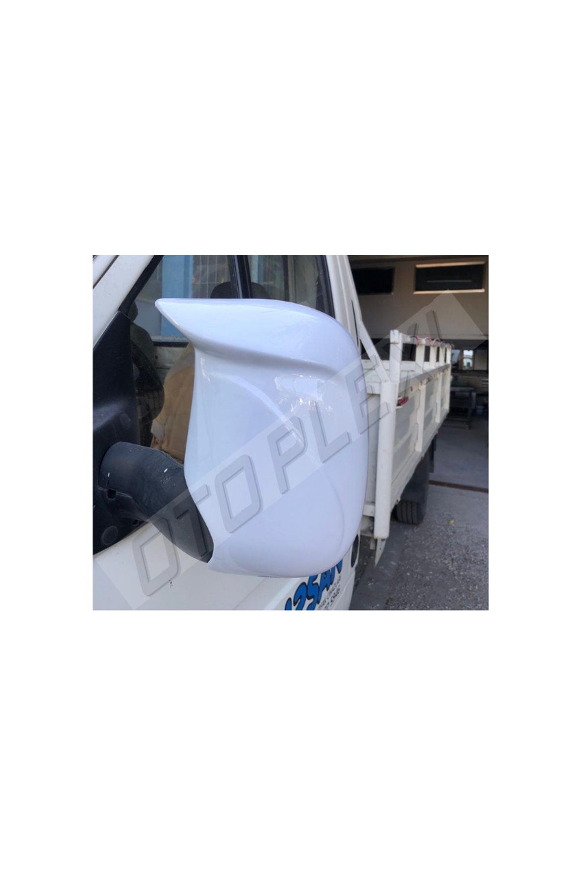 Ford Transit 1998-2002 Ayna Kapağı Takımı Abs Plastik Beyaz