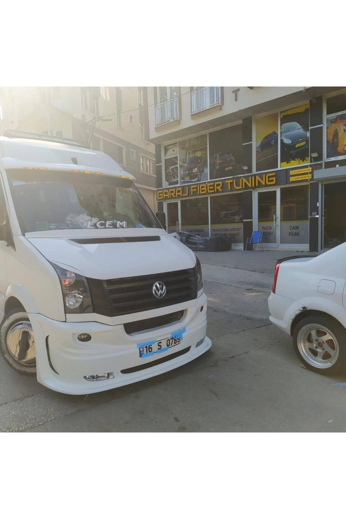 Volkswagen Crafter 2006-2011 Silgi Gizleyici Kirli Beyaz Plastik - Plastik