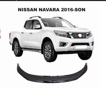 Nissan Navara 2005-2014 Kaput Rüzgarlığı Plastik