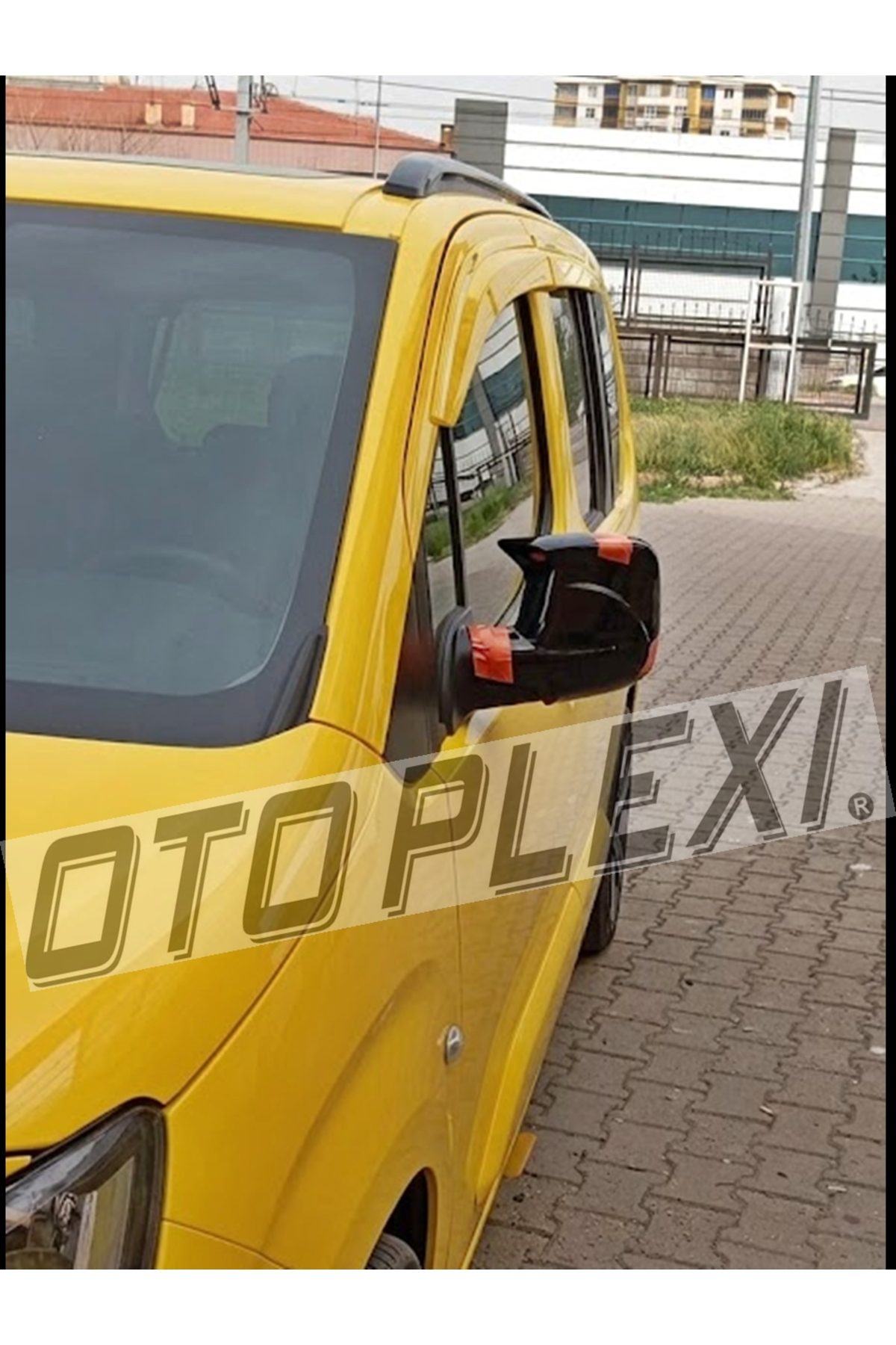 Opel Combo Batman Ayna Yarasa Ayna Kapağı Takımı Parlak Siyah Abs Plastik 2022+