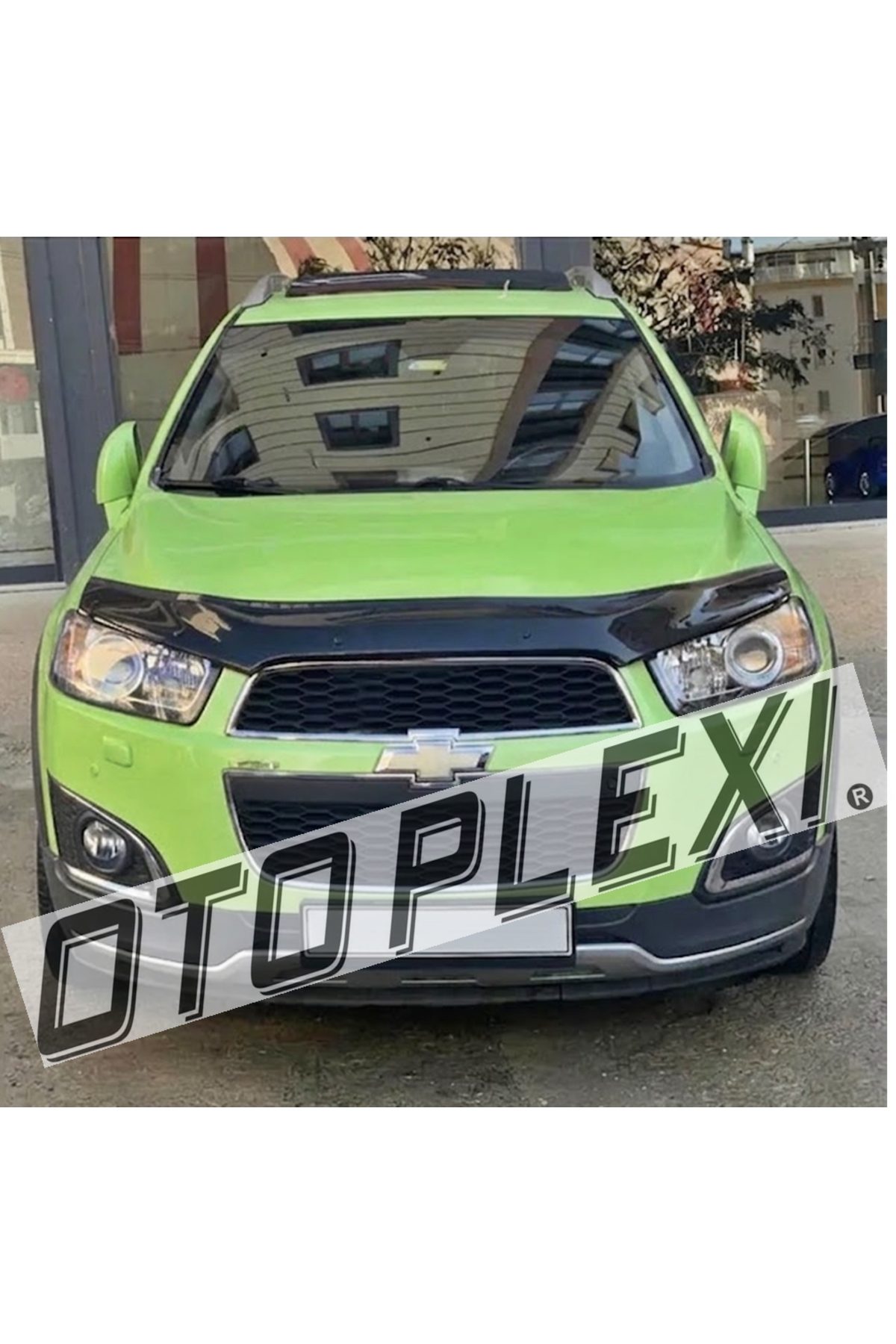 Chevrolet Captiva Kaput Rüzgarlığı Kaput Plexi Koruyucu Plastik 4mm 2013-2019