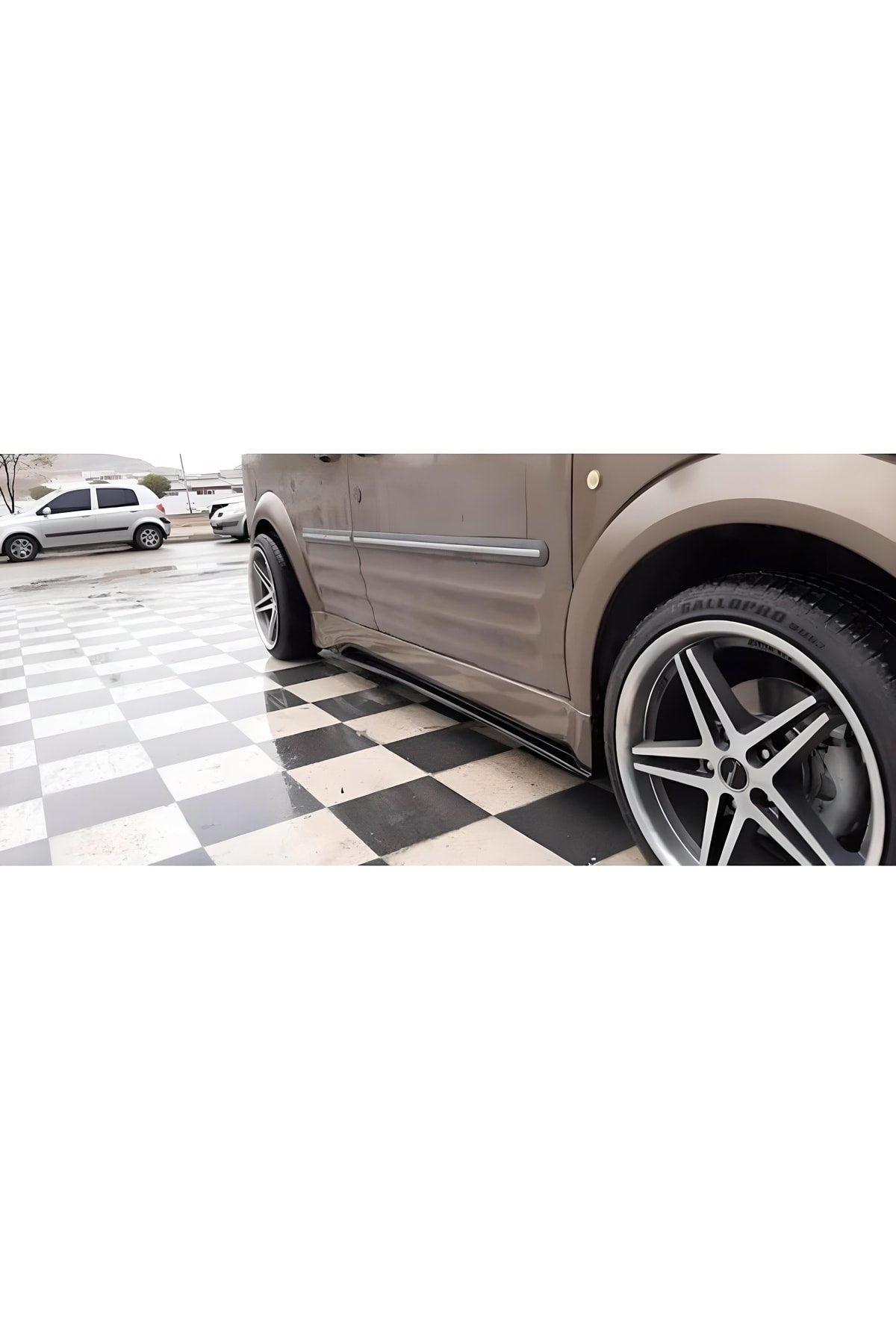 Ford Connect Plastik Marşpiyel Takımı / Yan Etek Boyasız Uyumlu - Plastik