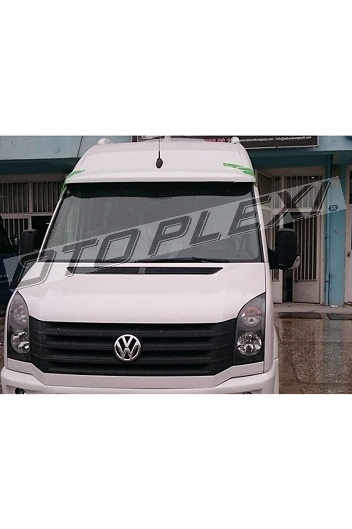 Volkswagen Crafter Ön Güneşlik Şapka Ön Kep Kirli Beyaz Boyalı 2006-2011