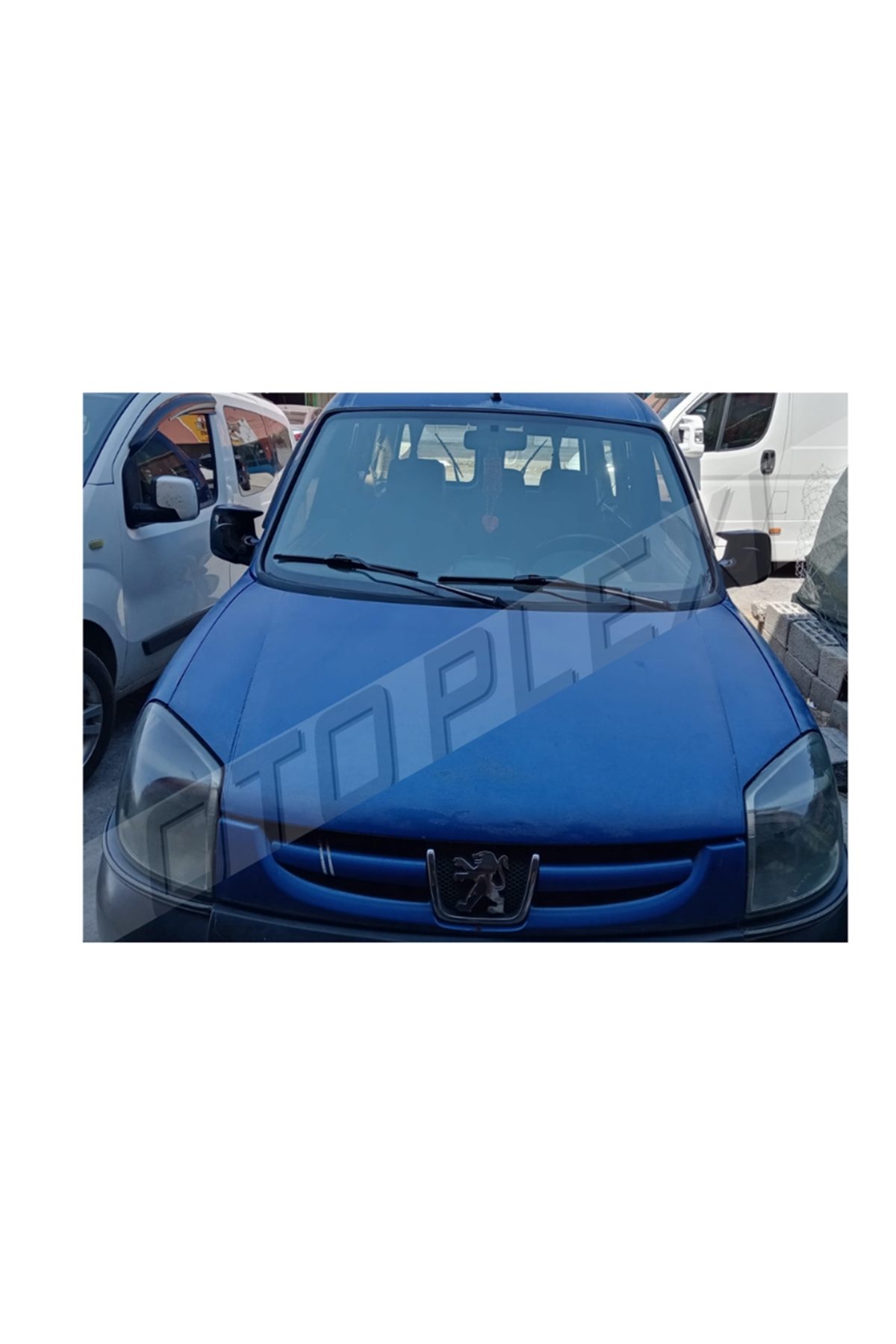 Peugeot Partner Tepee 2010-2014 Ayna Kapağı Abs Plastik Siyah