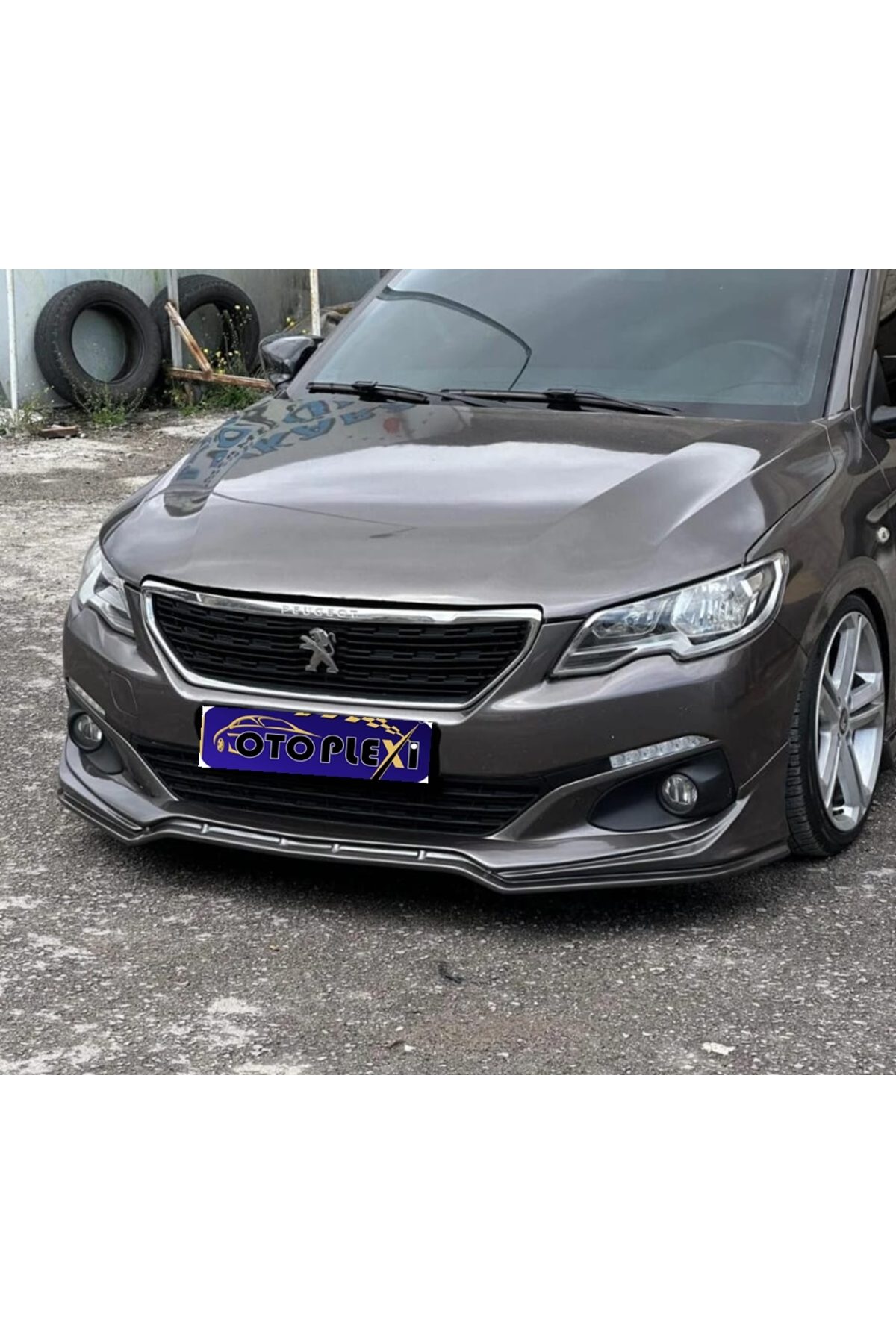 Peugeot 301 Ön Tampon Eki Ön Karlık Makyajlı 2017+ Boyasız