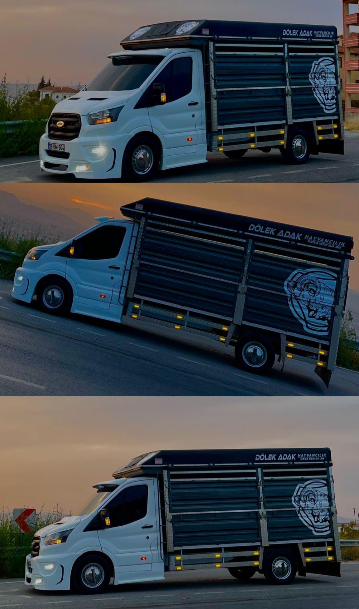 Ford Transit T-18 Pikap Pako Set Plastik 4 Parça