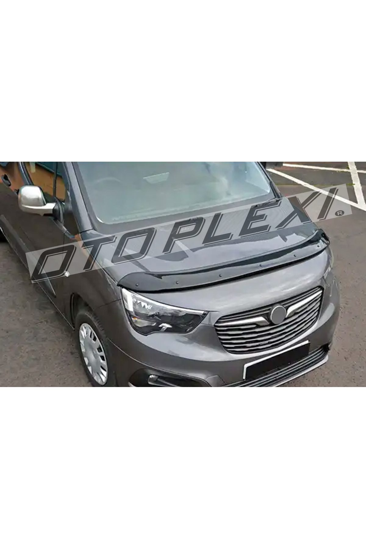 Fiat Doblo Ön Kaput Koruyucu Kaput Rüzgarlığı Kaput Plexi Plastik 4mm 2023+