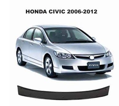 Honda Civic 2006-2012 Kaput Rüzgarlığı Plastik - Plastik