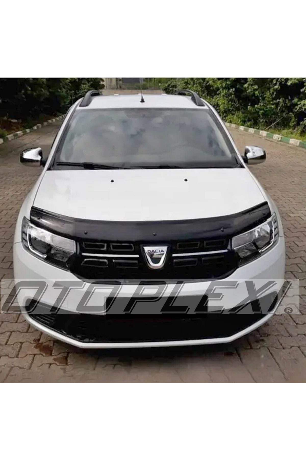 Dacia Sandero Stepway Kaput Rüzgarlığı Plexi (4MM) 2013-2019