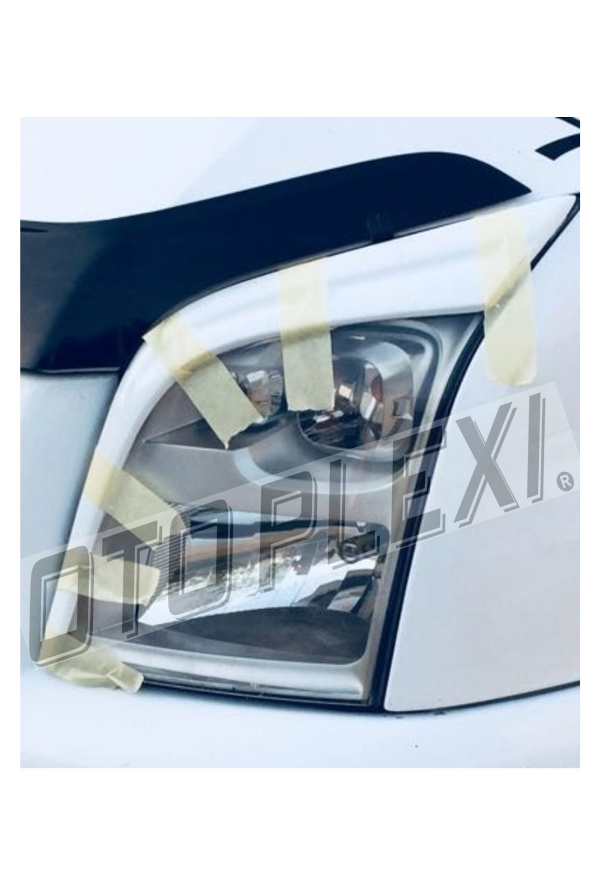Ford Transit Far Kaşı Far Çerçeve Takım Beyaz Plastik 2006-2014 T16