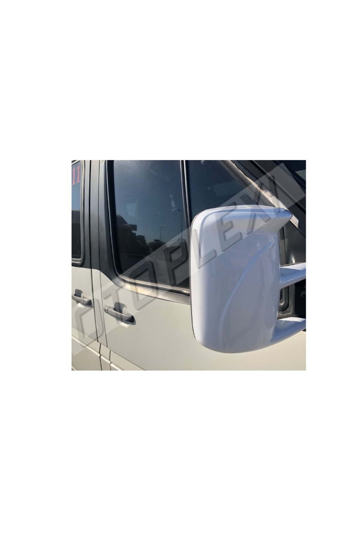 Volkswagen Volt LT35 2000-2006 Ayna Kapağı Abs Plastik Beyaz Boyalı