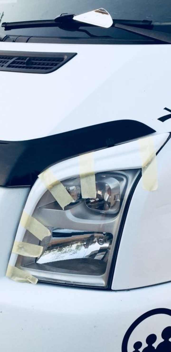 Ford Transit T-16 Far Kaşı Plastik - Plastik