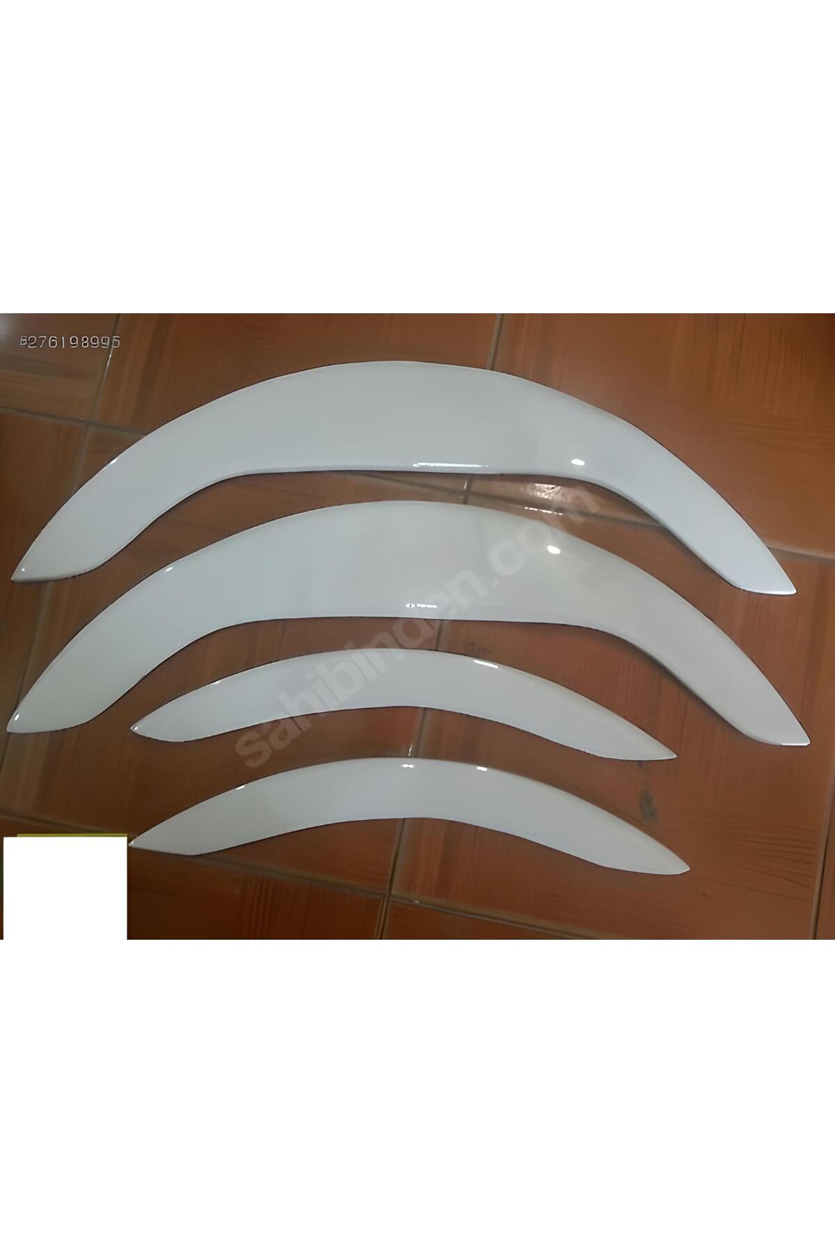 Mercedes Sprinter 2007-2017 Çamurluk Ağzı Beyaz Plastik 4 Parça