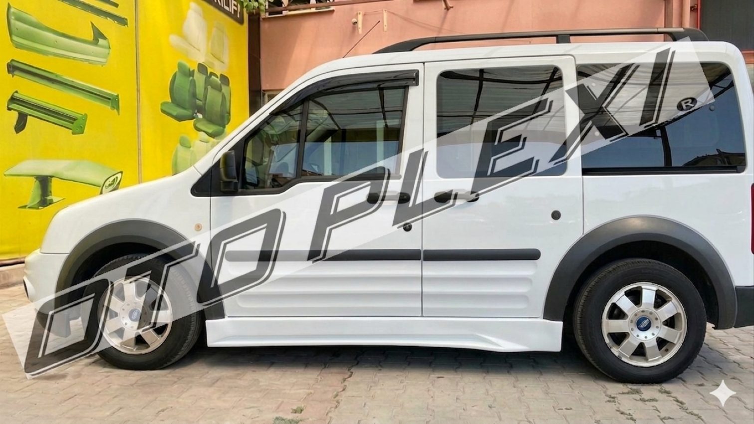 Ford Connect Plastik Marşpiyel Geniş Model 2002-2014