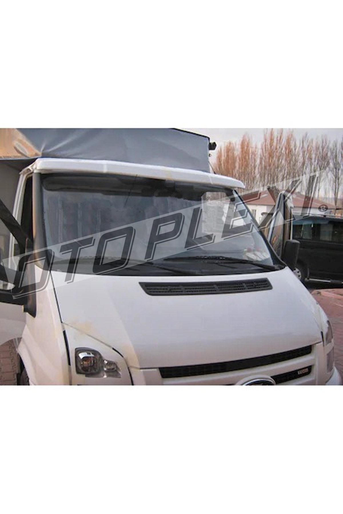 Ford Transit Ön Güneşlik Pikap Ön Şapka Ön Kep (AÇIK KASA) 2003-2014 Astarlı Boyasız