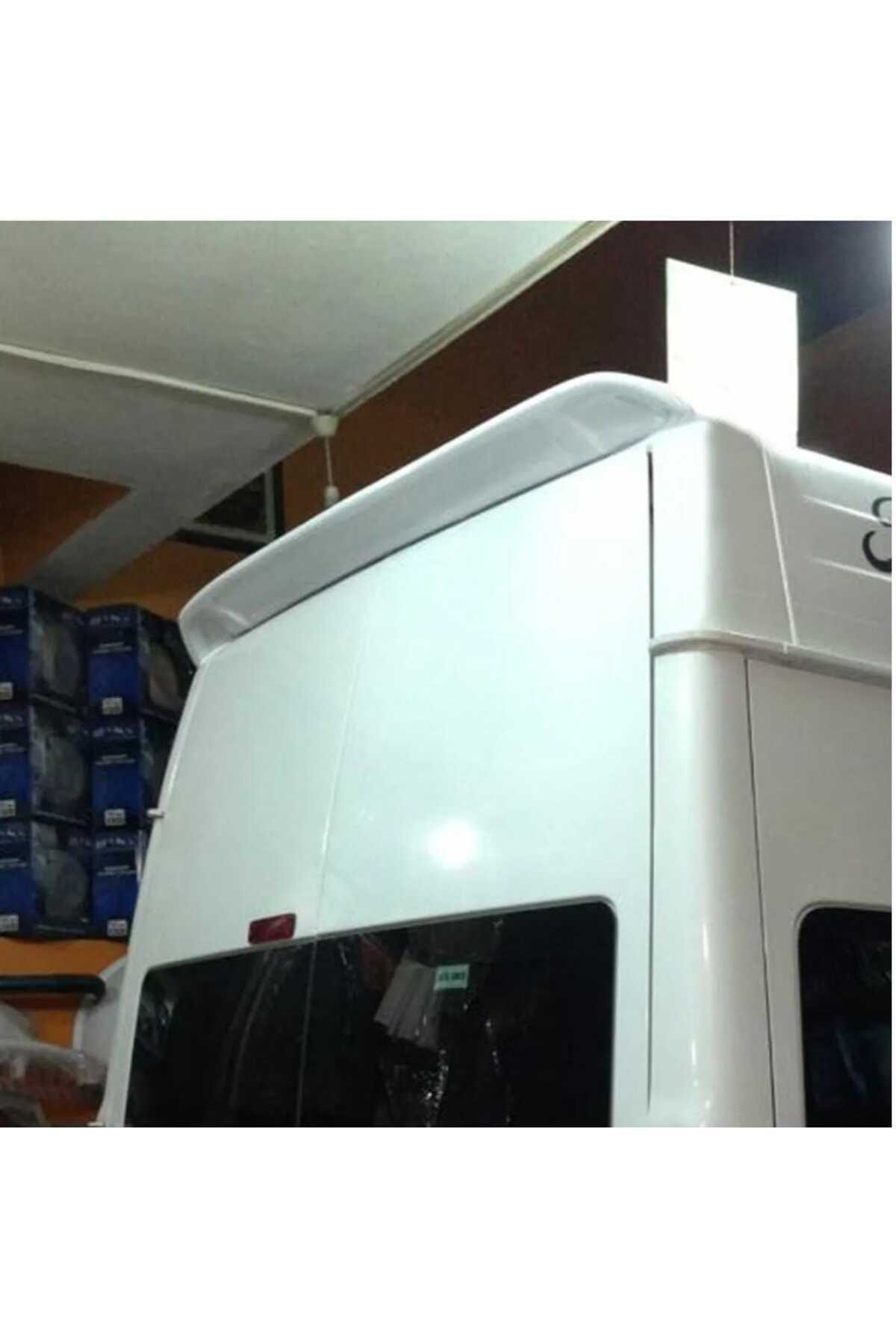 Transit 2007-2014 Yüksek Tavan Anatomik Spoiler Beyaz Boyalı