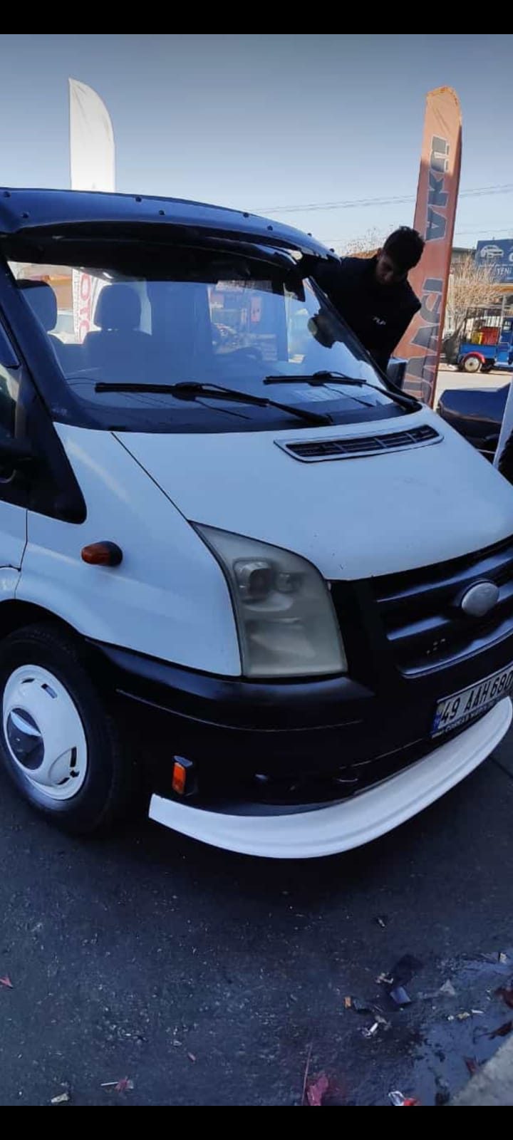 Ford Transit Üniversal Geniş Karlık ABS Plastik