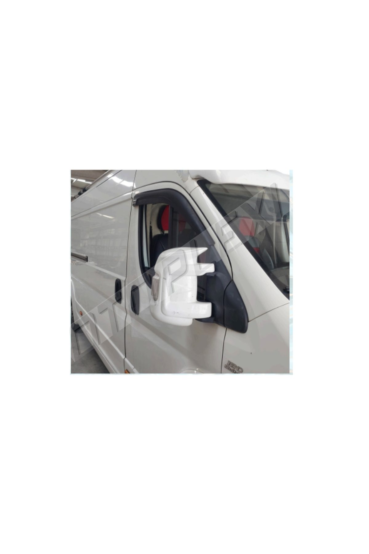 Fiat Ducato 2007+ Ayna Kapağı Abs Plastik Beyaz