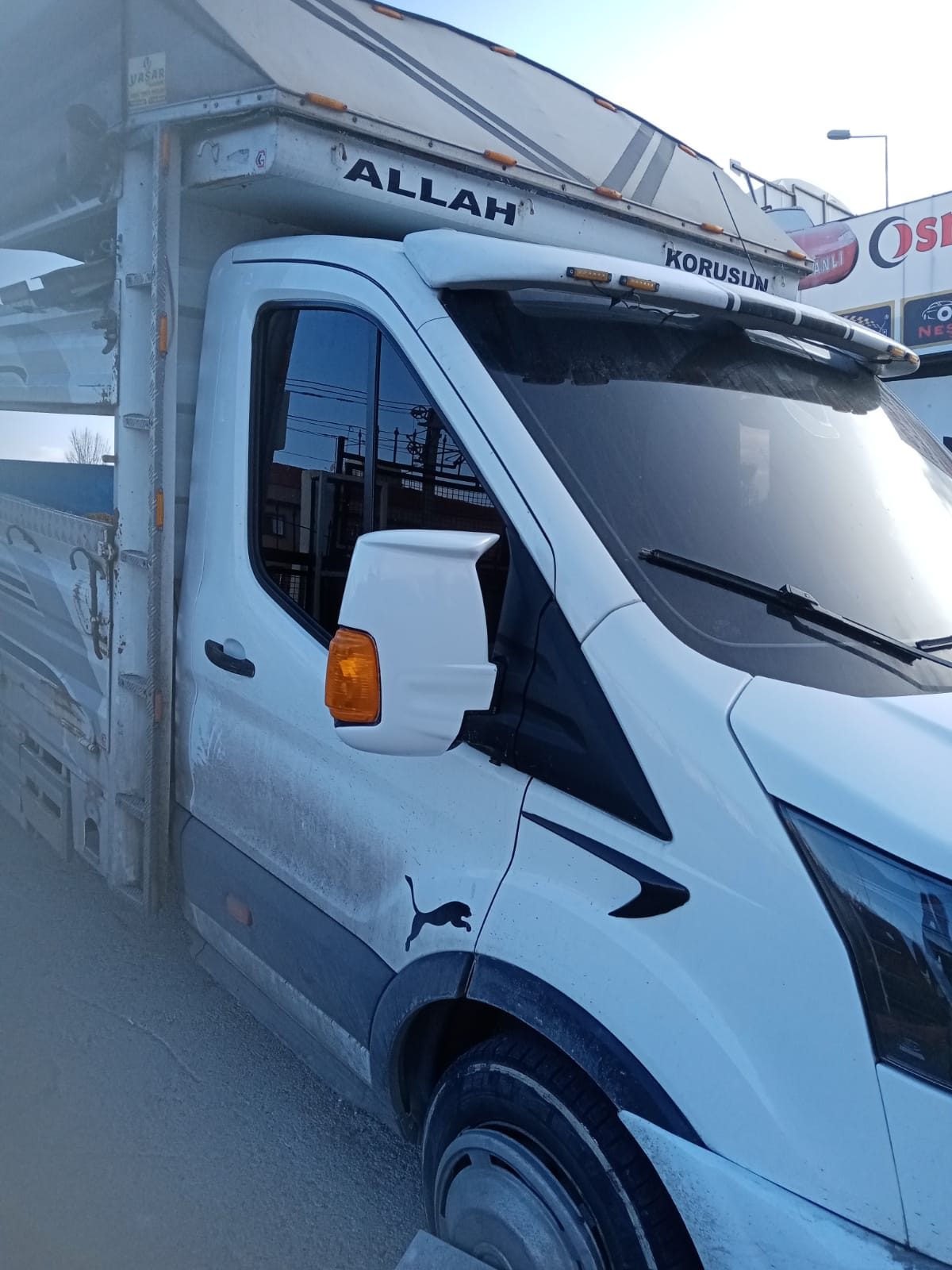 Ford Transit T-18 Ayna Kapağı ABS Plastik