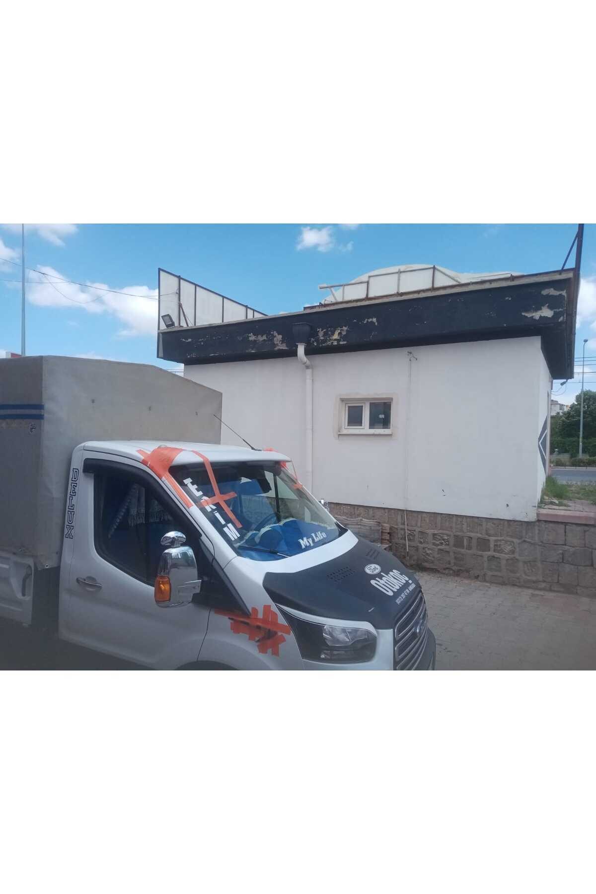Ford Transit Pikap Ön Cam Güneşlik Astarlı Boyasız 2014+
