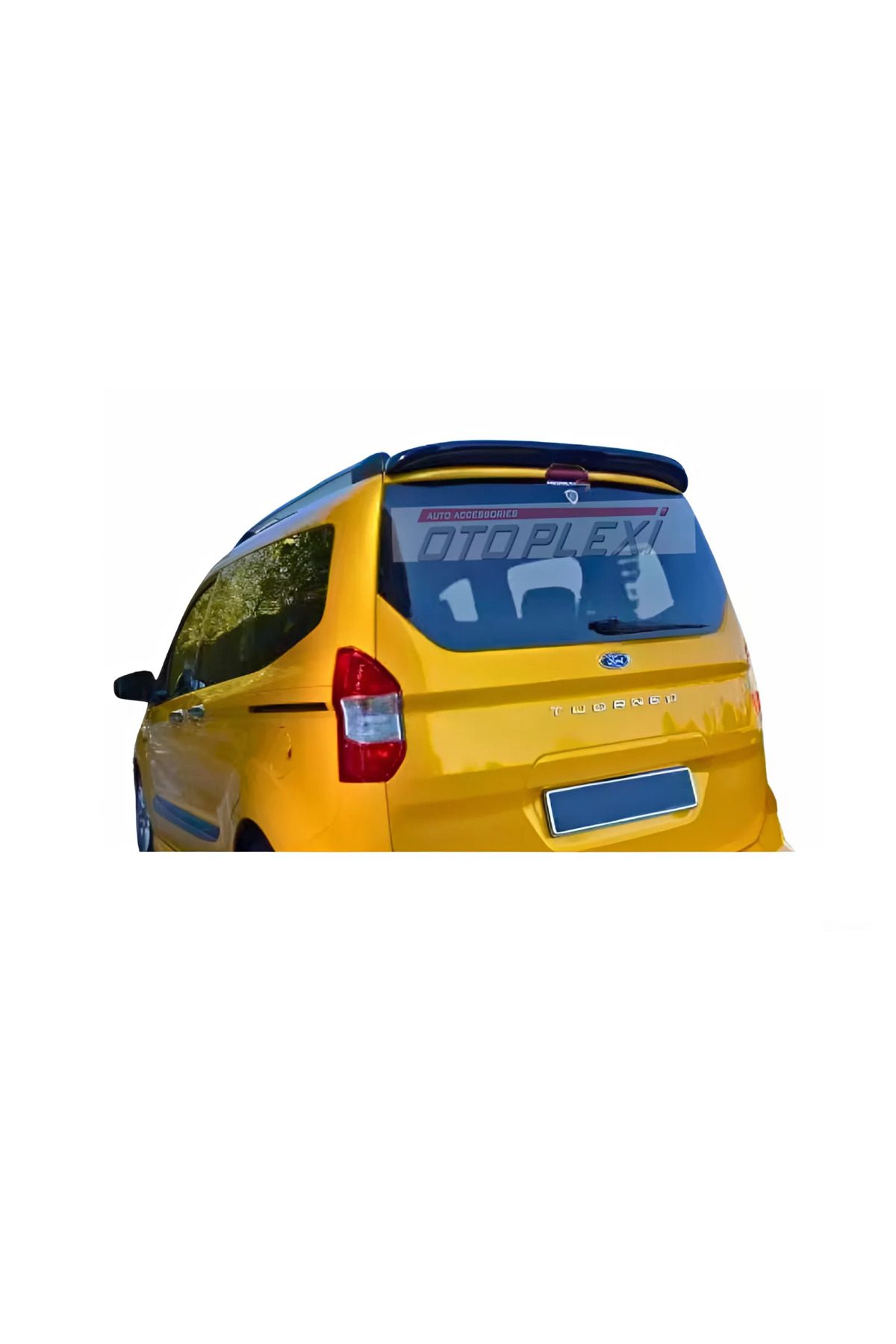 Ford Courier 2014-2023 Anatomik Spoiler Parlak Siyah Boyalı