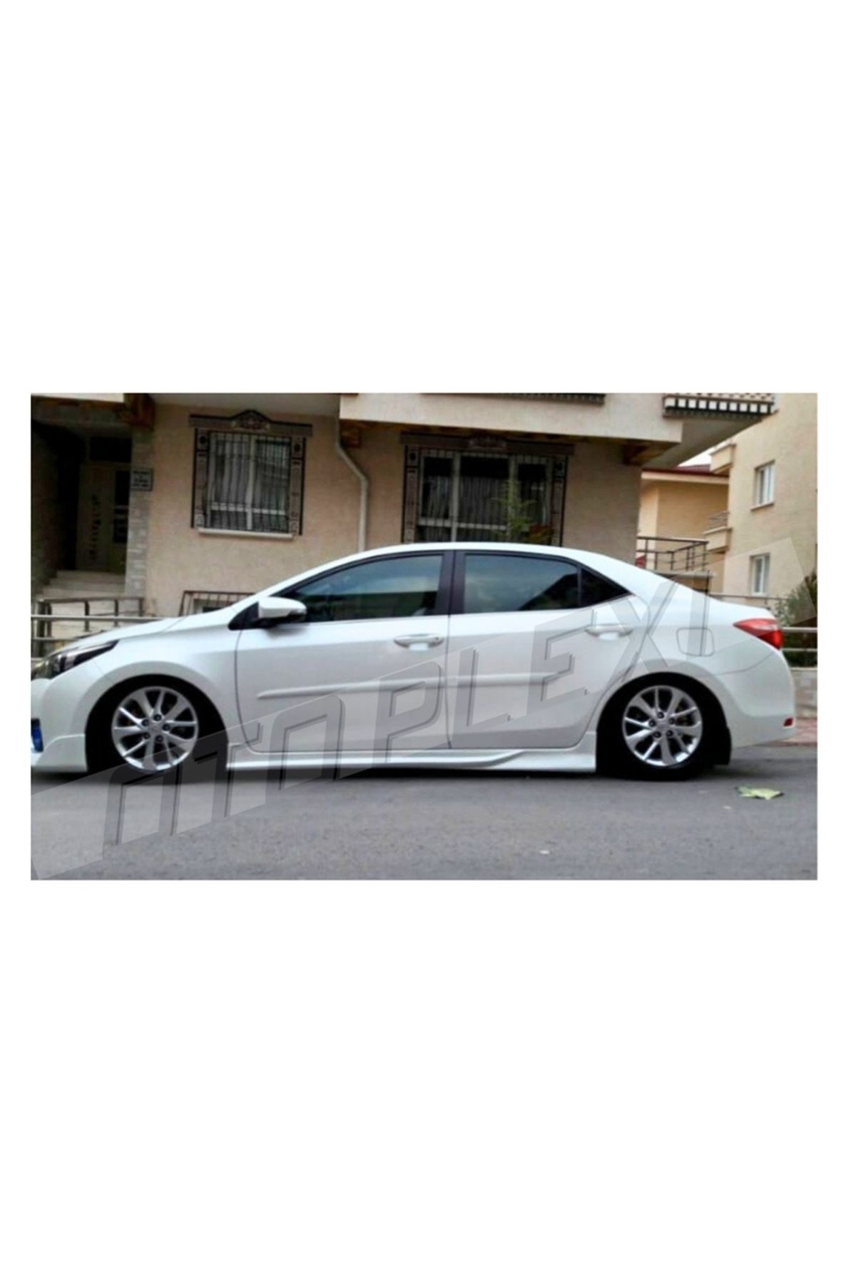 Toyota Corolla 2013-2019 Marşpiyel Takımı Boyasız